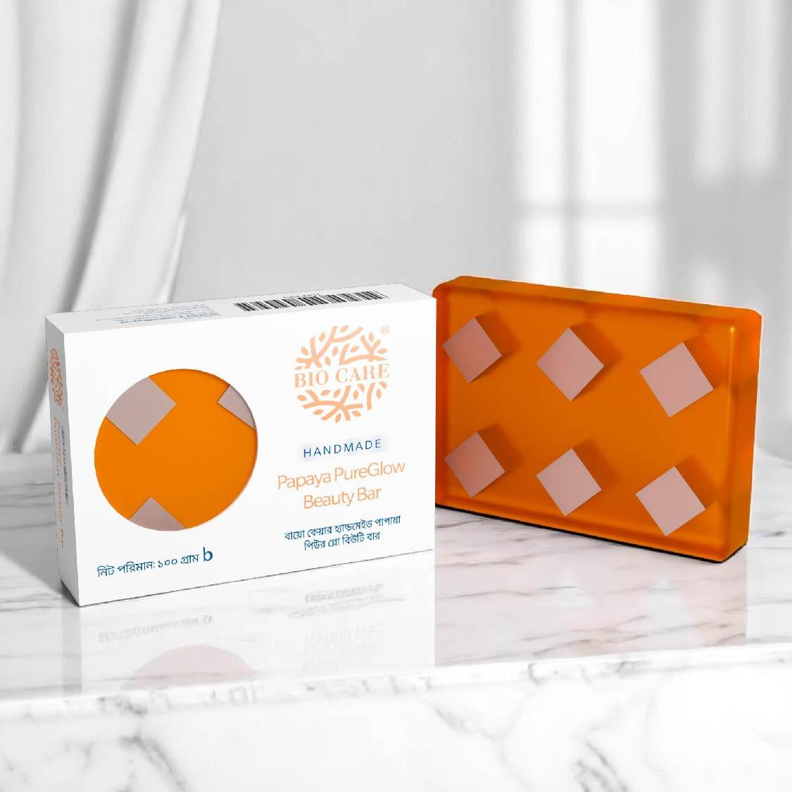 BioCare Handmade Papaya PureGlow Beauty Bar