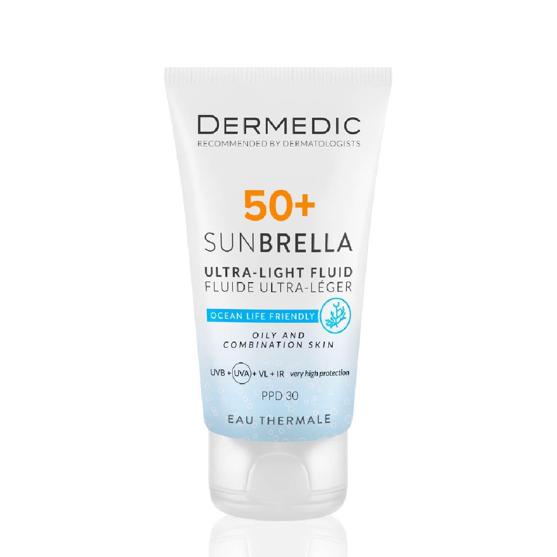 Dermedic Sunbrella Ultra-light Fluid SPF 50+ oily and combination skin